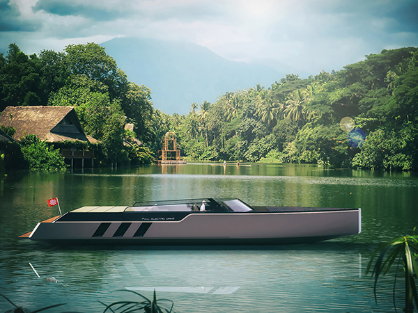 يخت Tesla E-Vision GT المستقبلي... اكتشفه